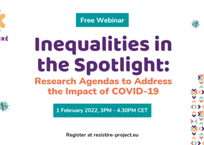 Inequalities in the Spotlight: Research Agendas to Address the Impact of COVID-19