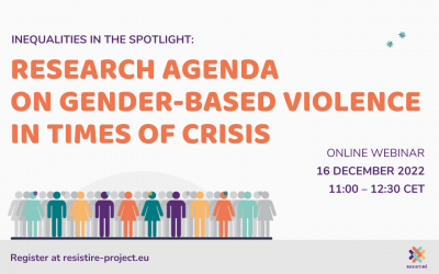 Webinar: Research Agenda on Gender-Based Violence in Times of Crisis