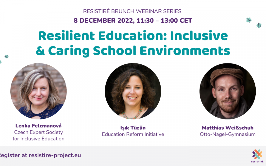 Webinar: how to build more resilient education environments