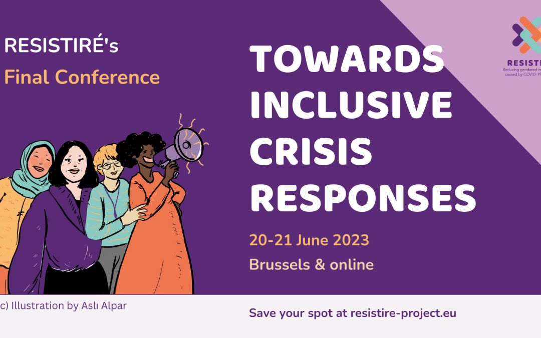 SAVE THE DATE: RESISTIRÉ’s Final Conference